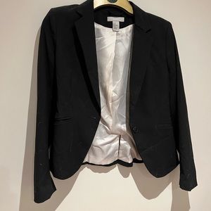 H&M black blazer size 6